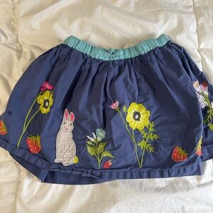 Mini Boden Blue and Turquoise Skirt